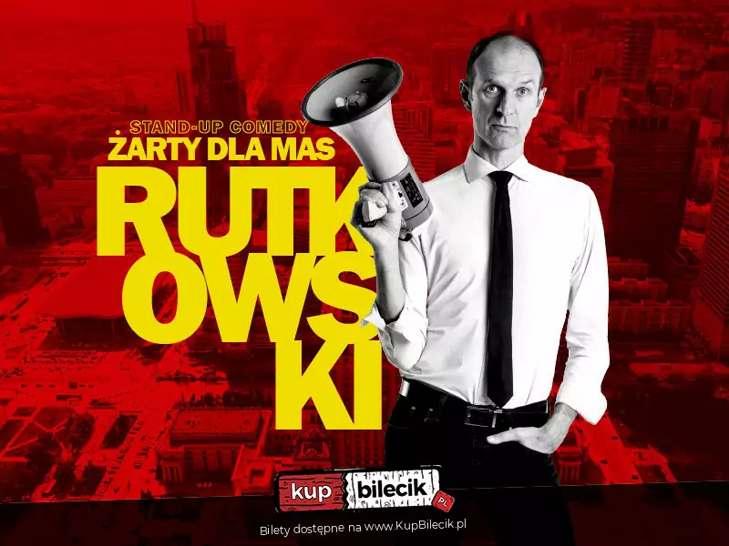 Rafał Rutkowski – Stand-up – „Żarty dla mas”