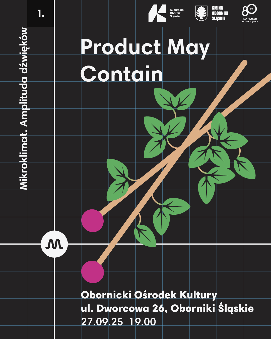 Product May Contain | Mikroklimat. Amplituda dźwięków