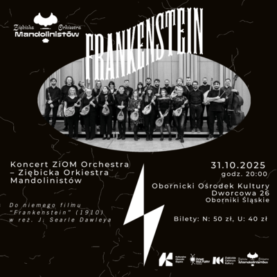 Koncert ZiOM Orchestra – Ziębicka Orkiestra Mandolinistów do filmu niemego „Frankenstein” (1910)