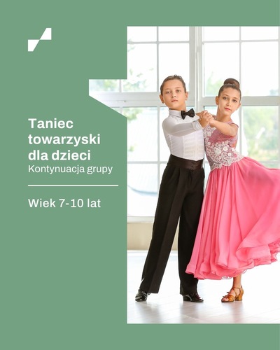 Taniec towarzyski dla dzieci – kontynuacja grupy