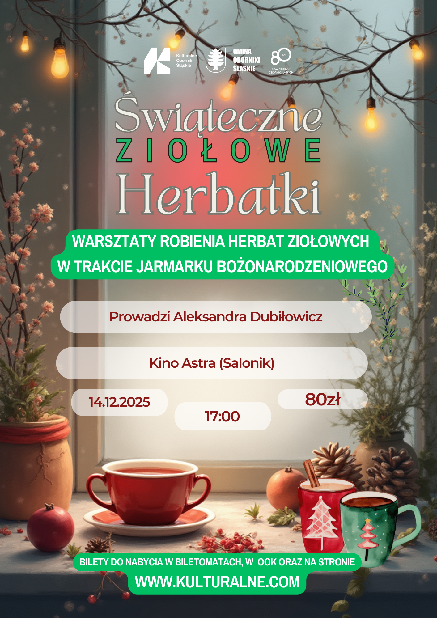 Warsztaty – Zimowe Herbatki Świąteczne