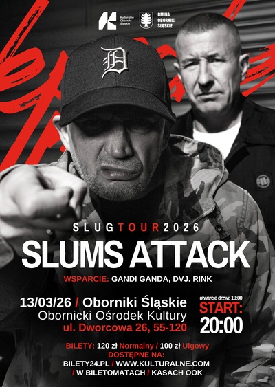 PEJA & DJ DECKS | SLUMS ATTACK | SLUG TOUR 2026