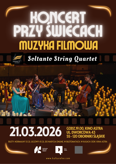 KONCERT PRZY ŚWIECACH “MUZYKA FILMOWA”