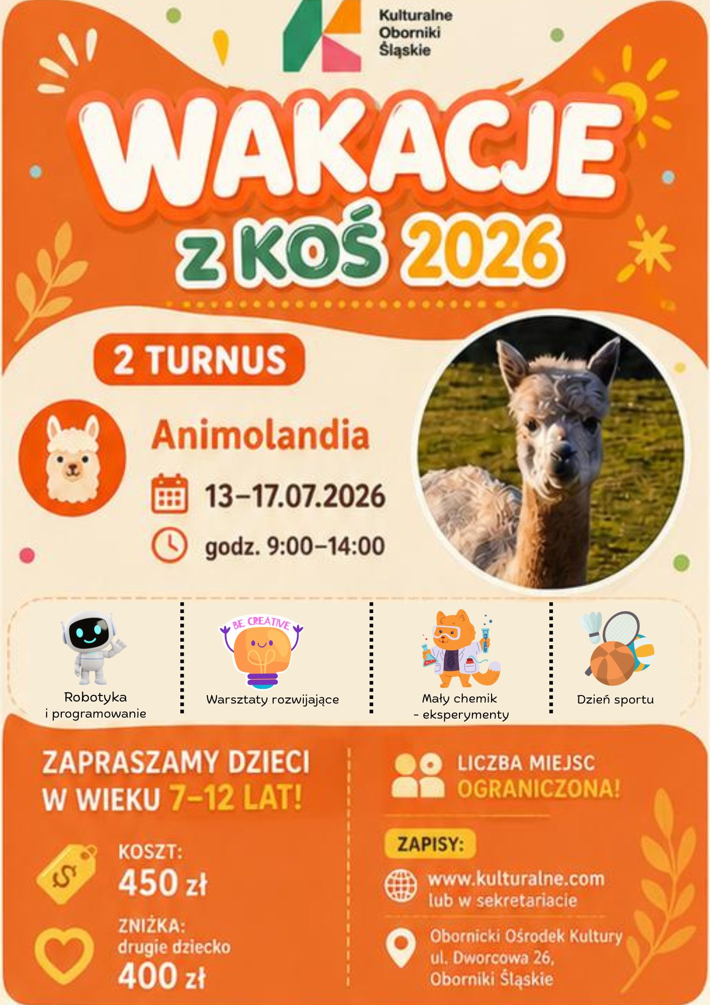 WAKACJE Z KOŚ – TURNUS II