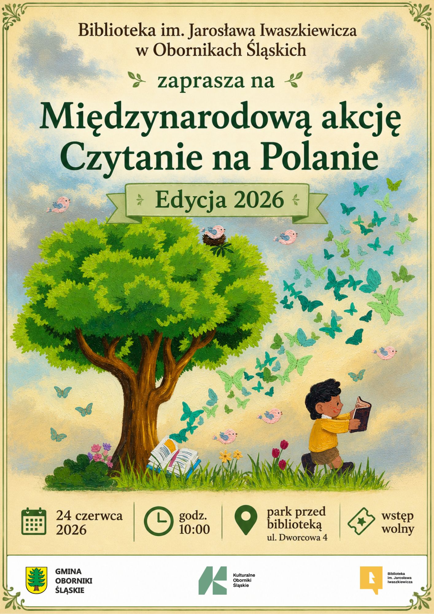 Międzynarodowa Akcja Czytanie na Polanie 2026
