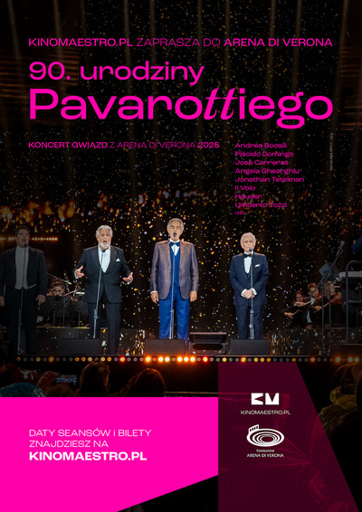 90-te Urodziny Pavarottiego – Koncert Gwiazd z Arena Di Verona 2025