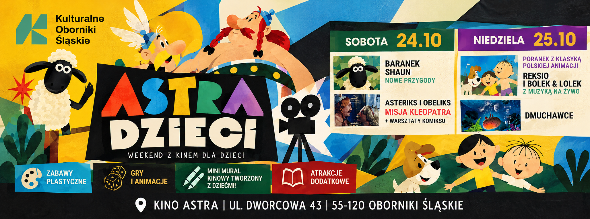 Astra dzieci – weekend pełen filmowych przygód!