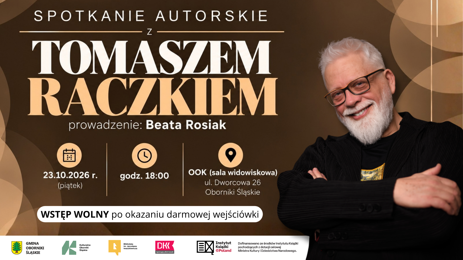 Spotkanie autorskie z Tomaszem Raczkiem